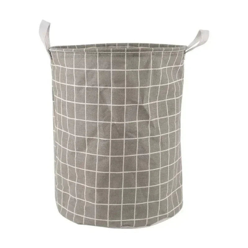 Household Dirty Clothe Basket Large Collapsible Laundry Basket Foldable Waterproof Bathroom Laundry Organizer Toy Storage Bucket