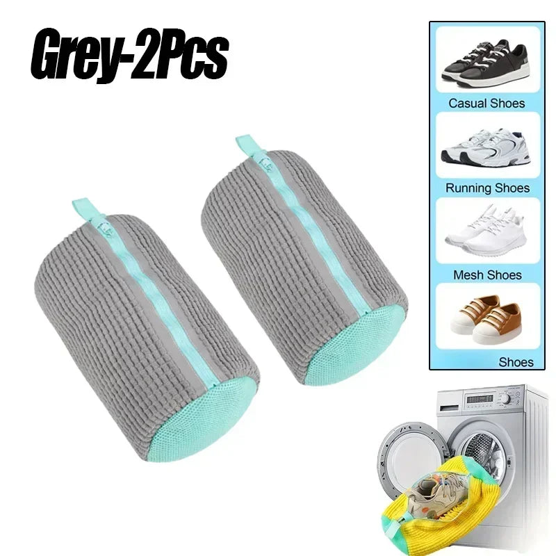 Shoe Washing Bag for Machine Laundry Mesh Protector Prevent Sneaker Deformation Damage Sports Shoes Cleaner Lazy Wash Gear