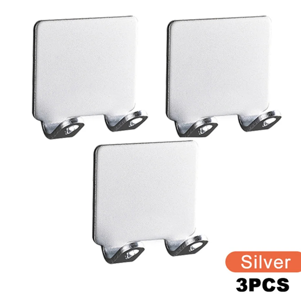 Bathroom Stainless Steel Razor Holder Storage Hook Wall Men Shaving Shaver Shelf Punch Free Razor Rack Accessories Organization