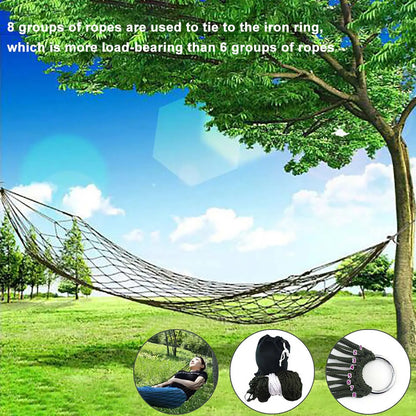 Family Hammock with Portabl Carry Bag and for Outside Outdoor Patio Backyard Poolside