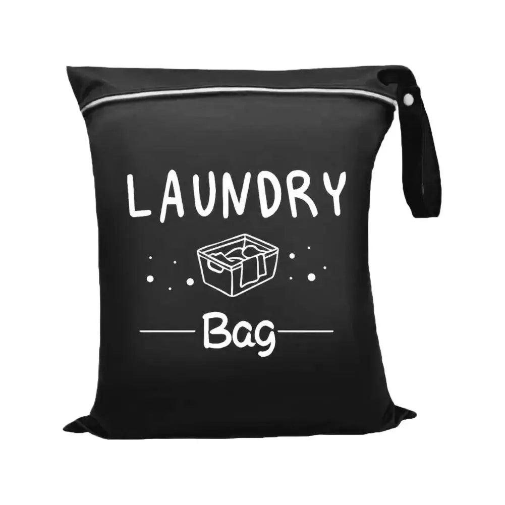 Portable Dirty Clothes Storage Bag Laundry Bags Oxford Waterproof Storage Pouch For Swimming Fitness Beach Clothes Organizer Bag