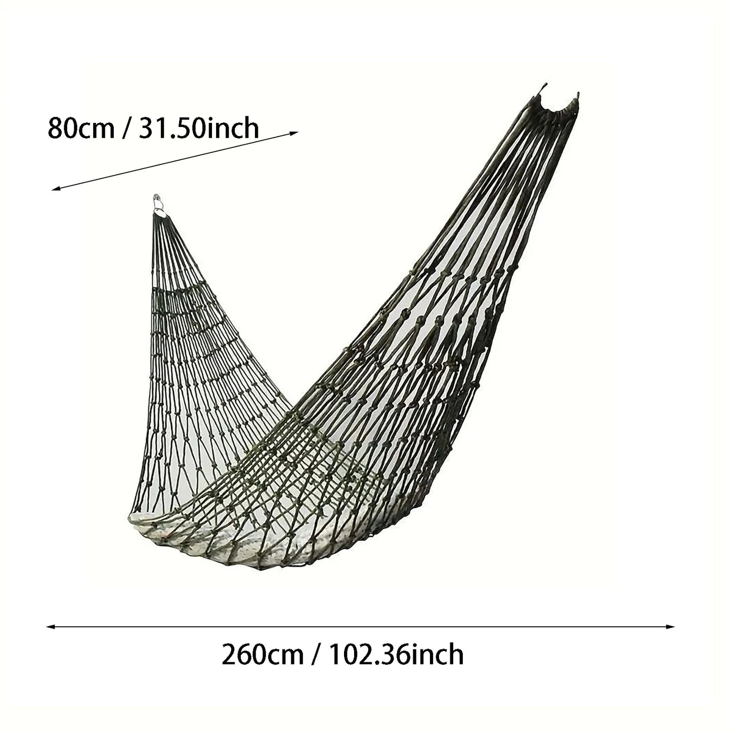 Family Hammock with Portabl Carry Bag and for Outside Outdoor Patio Backyard Poolside
