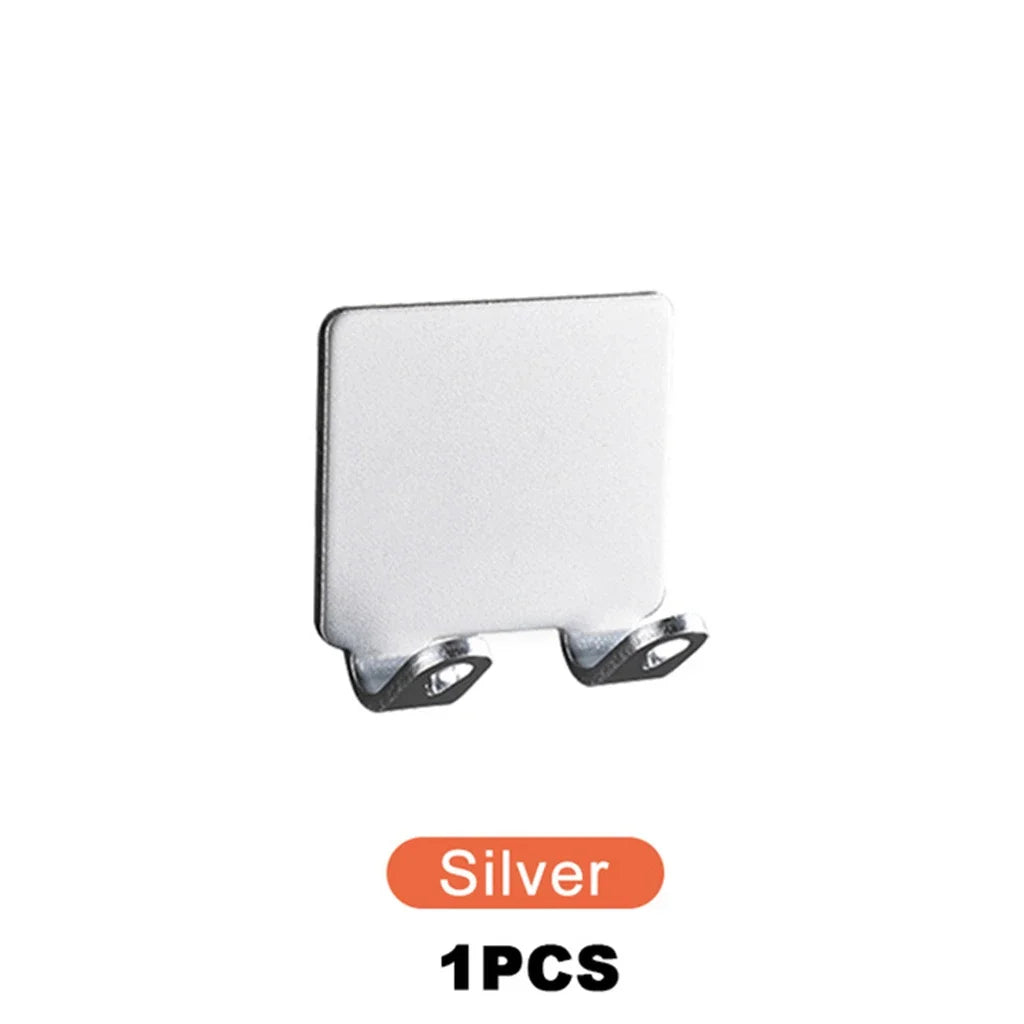 Bathroom Stainless Steel Razor Holder Storage Hook Wall Men Shaving Shaver Shelf Punch Free Razor Rack Accessories Organization